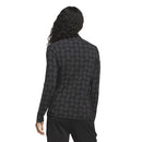 adidas Ladies Ultimate365 Printed 1/4 Zip Golf Mock Polo Shirt '25