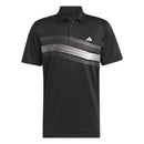 adidas Mens Core Chest Stripe Polo Shirt
