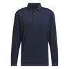adidas Mens Core Long Sleeve Polo