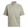 adidas Mens Core Provisional Short Sleeve 1/2 Zip Jacket