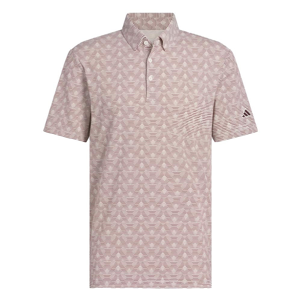 adidas Mens Go-To Stripe Polo Shirt '25