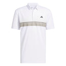adidas Mens Performance Allover Print Polo Shirt