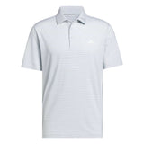 adidas Mens Performance Two-Colour Stripe Polo Shirt