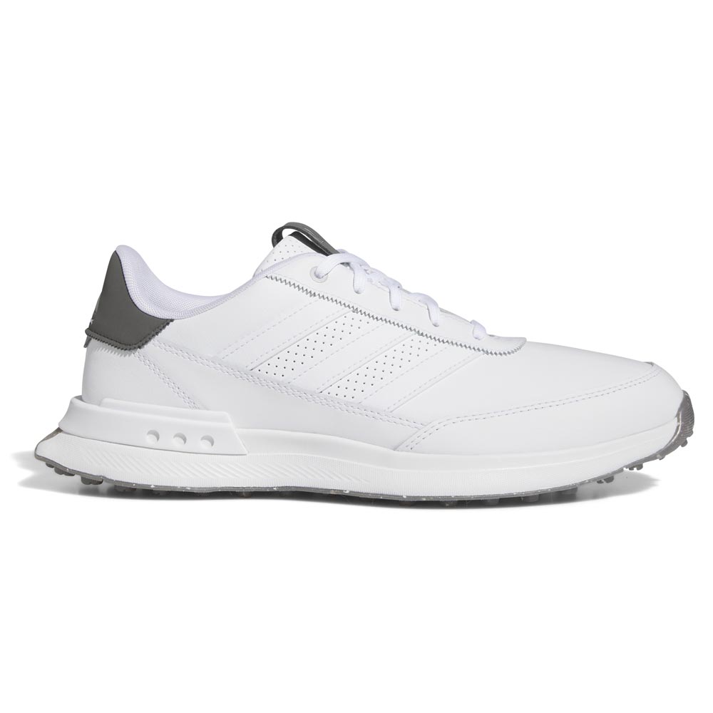 White leather adidas mens hotsell