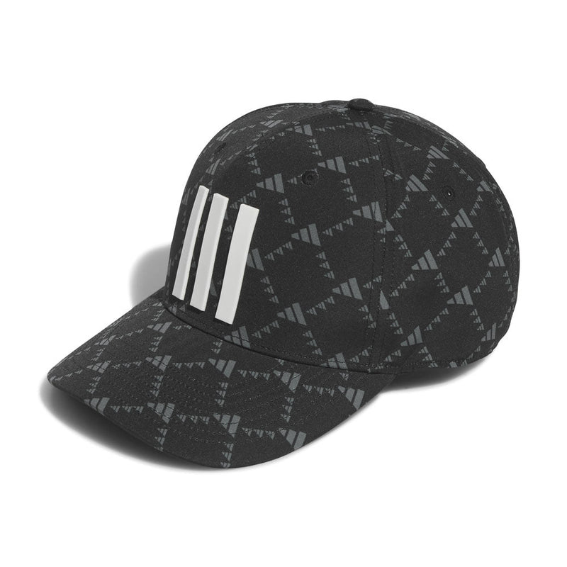 adidas Mens Tour 3-Stripes Printed Cap
