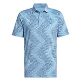 adidas Mens Ultimate365 Allover Print Polo