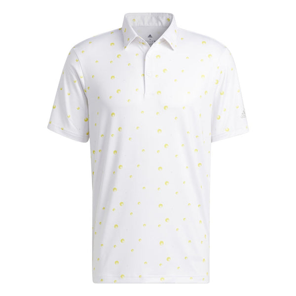 adidas Mens Ultimate365 Allover Print Polo