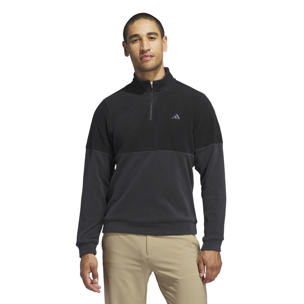 adidas Mens Ultimate365 Fleece 1/4 Zip Pullover – Golf Warehouse NZ