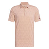 adidas Mens Ultimate365 Mini Bunker Polo Shirt