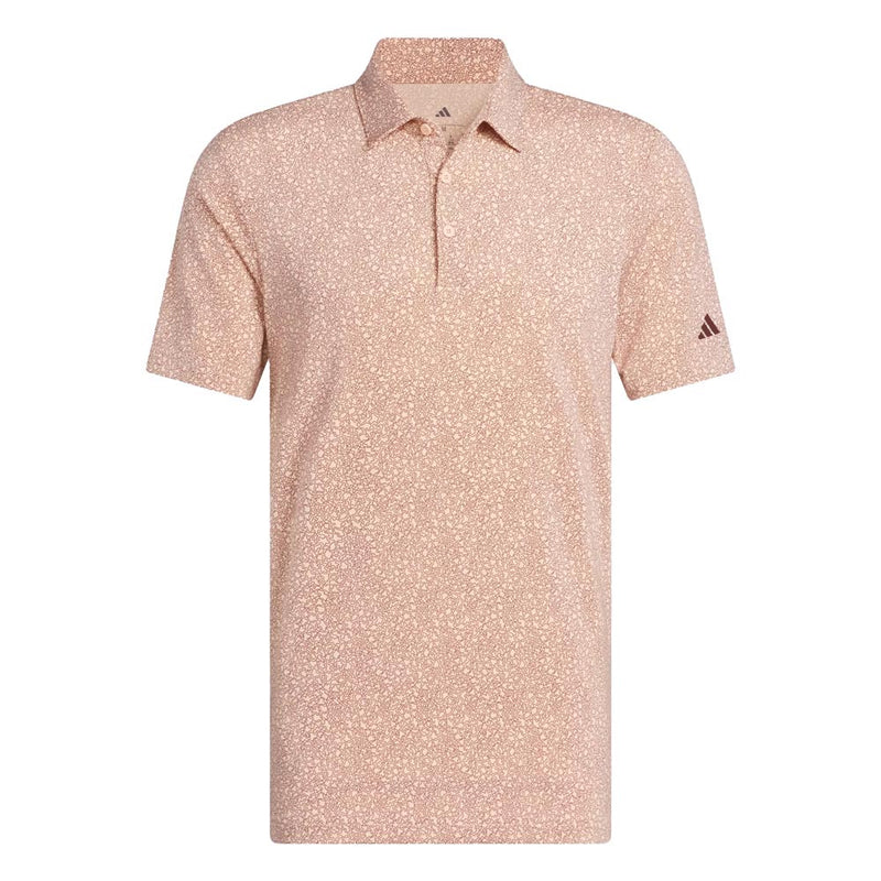 adidas Mens Ultimate365 Mini Bunker Polo Shirt