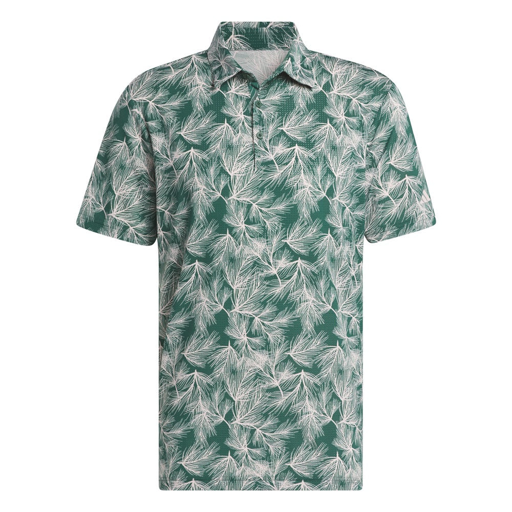 adidas Mens Ultimate365 Pine Mesh Print Polo – Golf Warehouse NZ