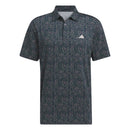 adidas Mens Ultimate365 Power Grid Print Polo Shirt