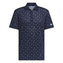 adidas Mens Ultimate365 Printed Mesh Polo '25