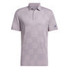 adidas Mens Ultimate365 Textured Jacquard Polo