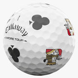 Callaway Chrome Tour '26 Suits Golf Balls -Dozen