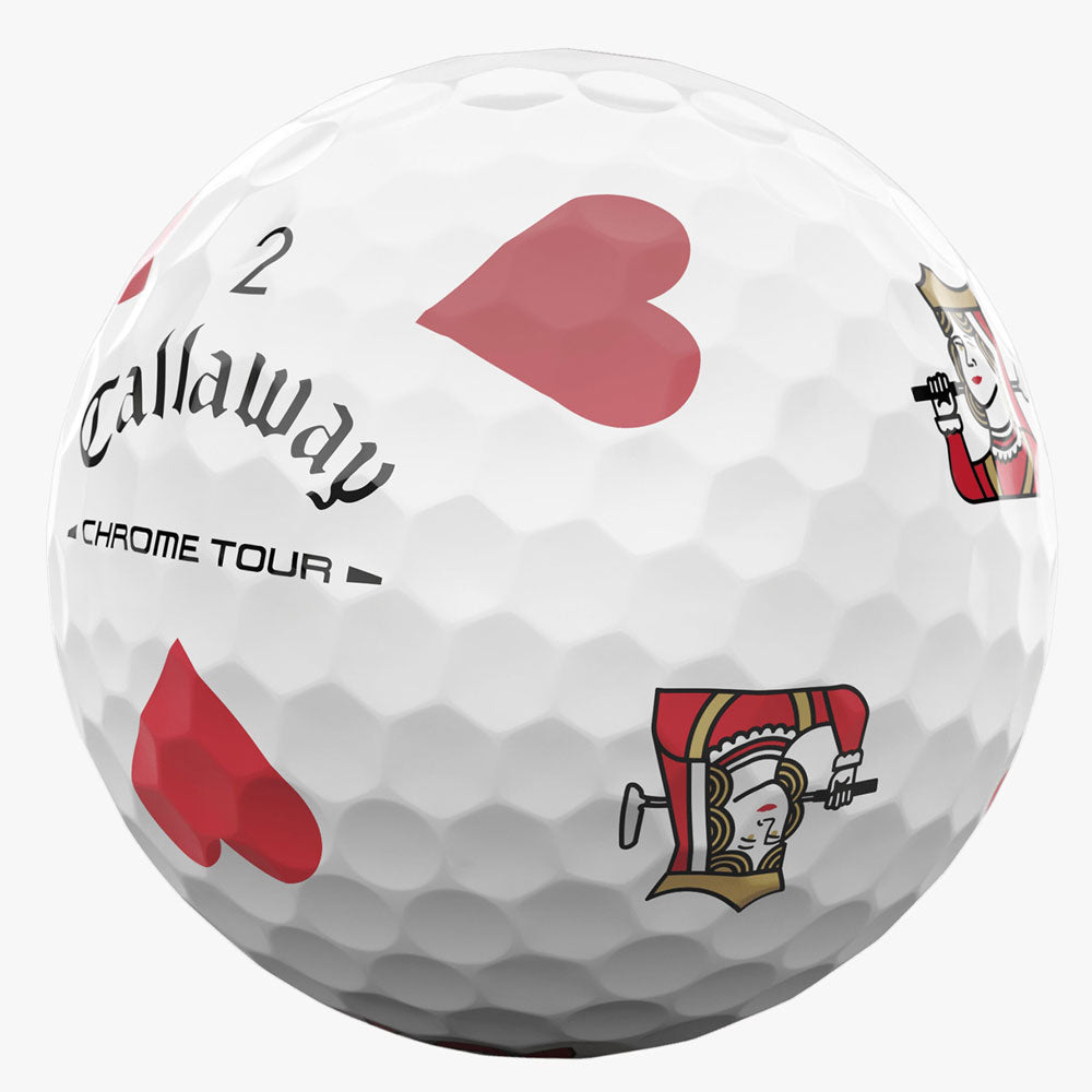 Callaway Chrome Tour '26 Suits Golf Balls -Dozen