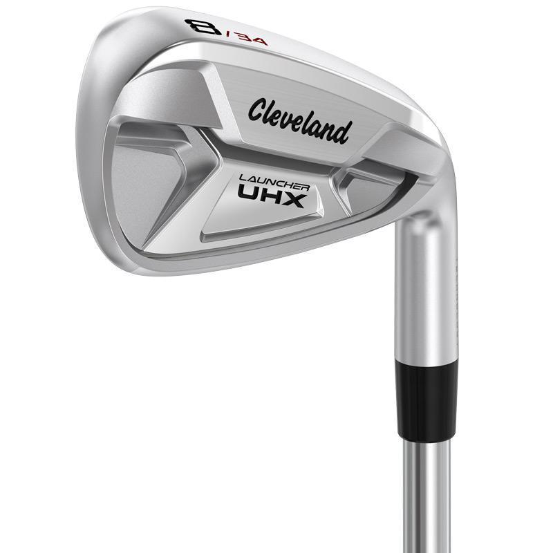 Cleveland Golf Mens Launcher UHX Irons LH 5-PW Steel Regular