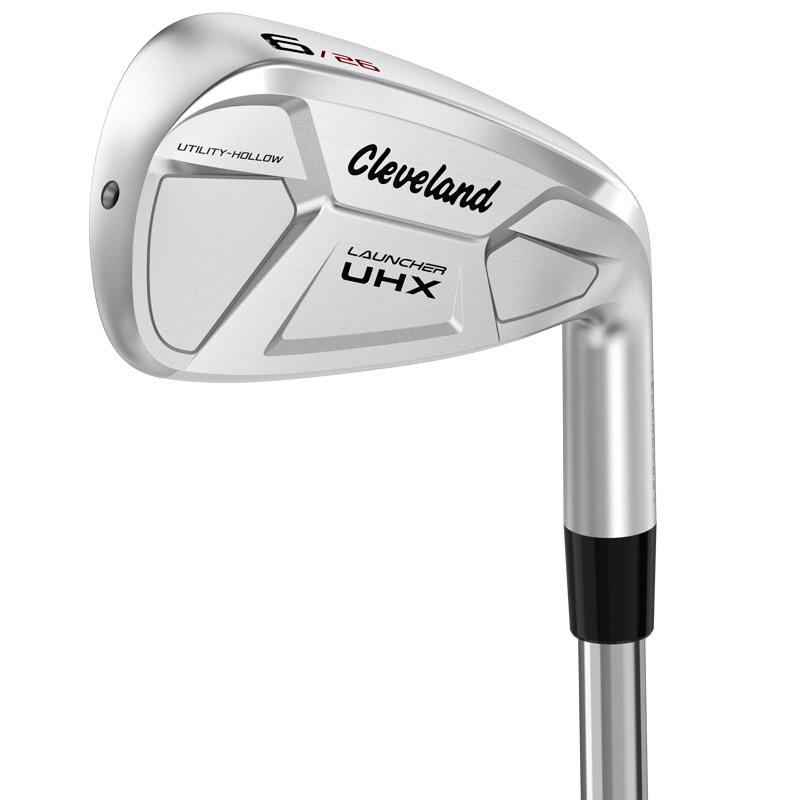 Cleveland Golf Mens Launcher UHX Irons RH 5-PW Steel Stiff
