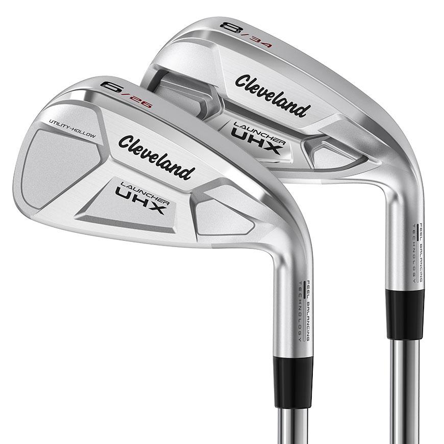 Cleveland Golf Mens Launcher UHX Irons RH 5-PW Steel Stiff