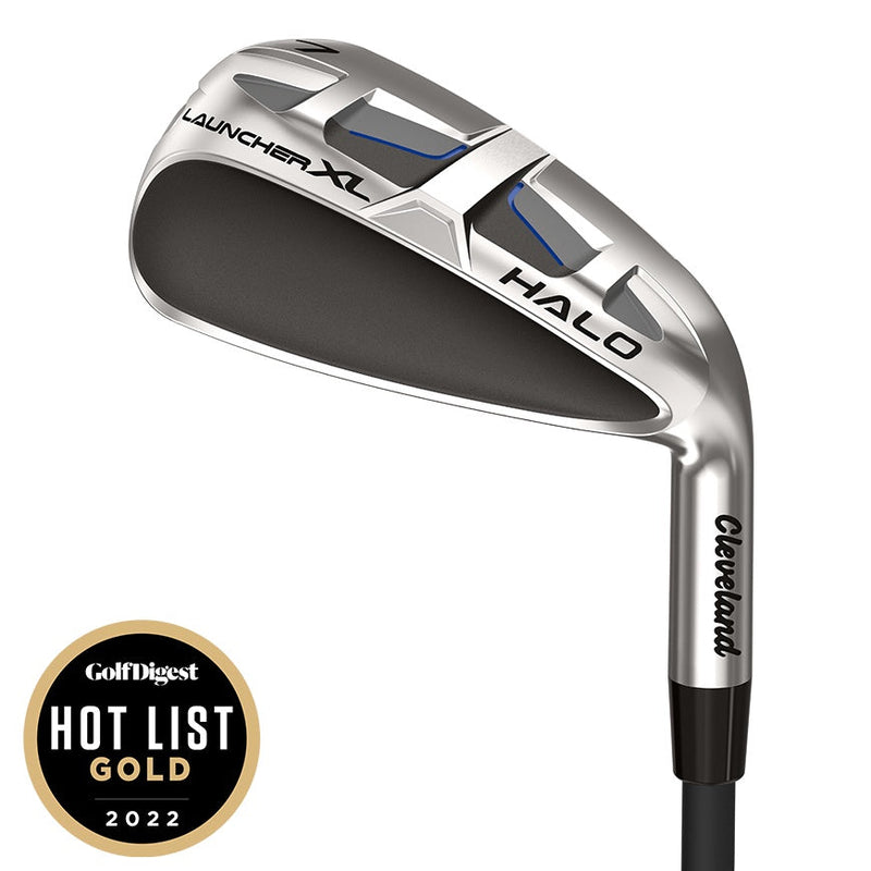 Cleveland Golf Mens Launcher XL Halo Irons RH 5-PW Graphite Regular