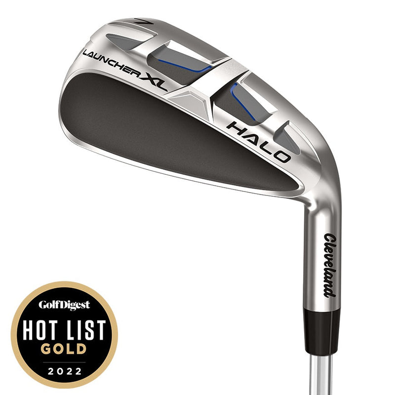 Cleveland Golf Mens Launcher XL Halo Irons RH 5-PW Steel Regular