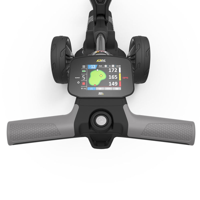 PowaKaddy CT8 GPS EBS Gunmetal Electric Trundler w/XL Lithium Battery
