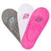 Skechers Ladies 3Pk Microfiber MD Combo Socks