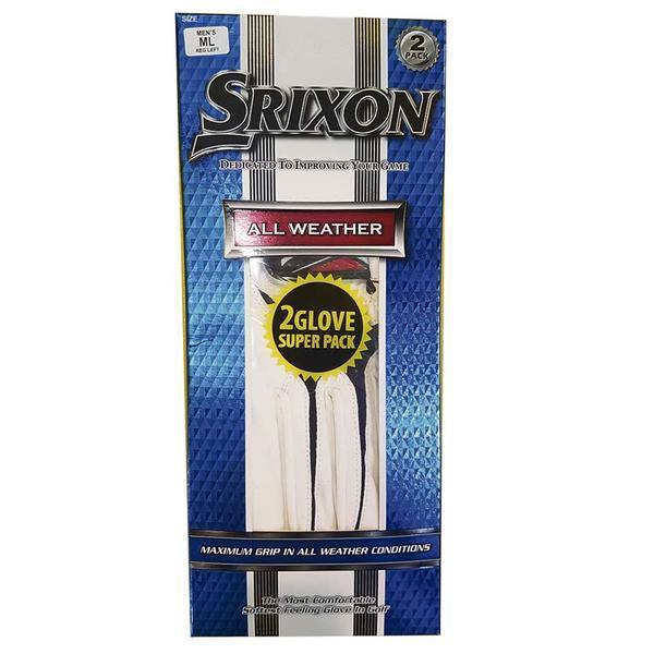Srixon Mens All Weather Gloves - 2 Pack