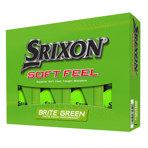 Srixon Soft Feel Brite V13 Golf Balls - Dozen