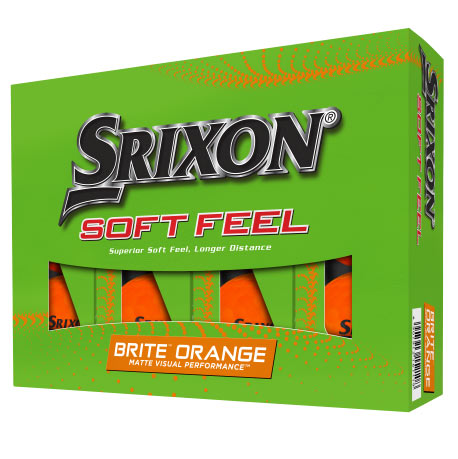 Srixon Soft Feel Brite V13 Golf Balls - Dozen