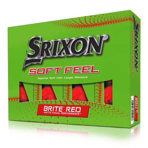 Srixon Soft Feel Brite V13 Golf Balls - Dozen