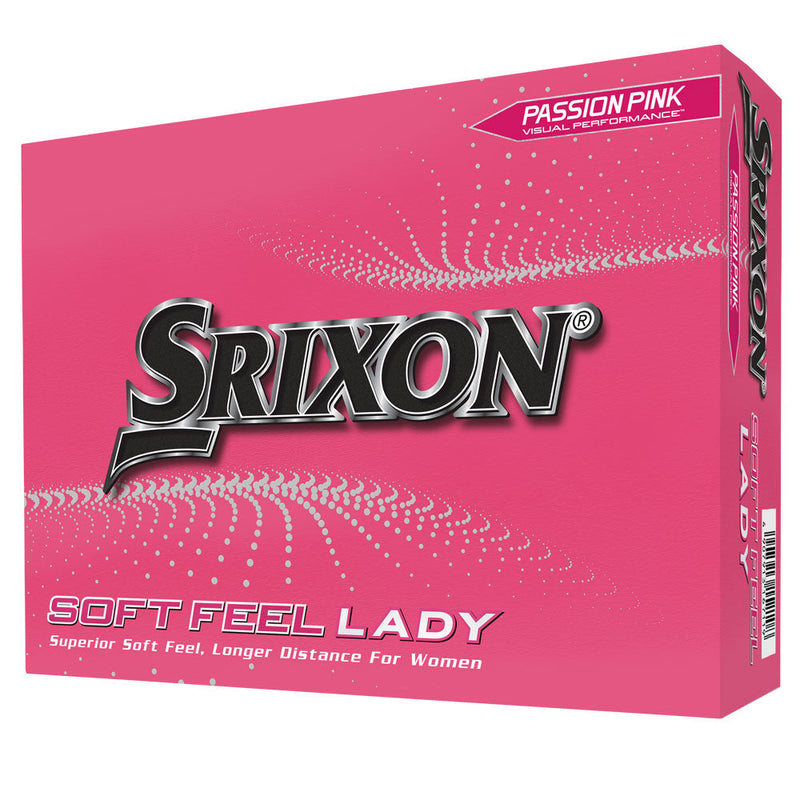 Srixon Soft Feel Lady Golf Balls V8 - Dozen