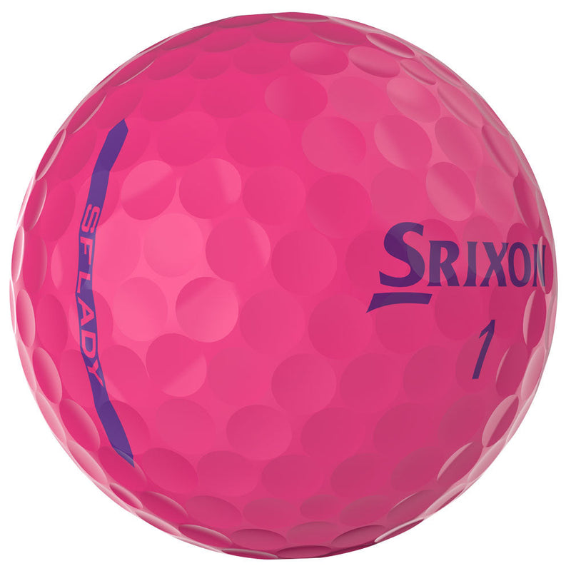 Srixon Soft Feel Lady Golf Balls V8 - Dozen