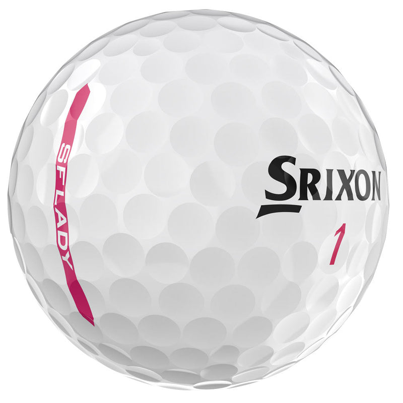 Srixon Soft Feel Lady Golf Balls V8 - Dozen