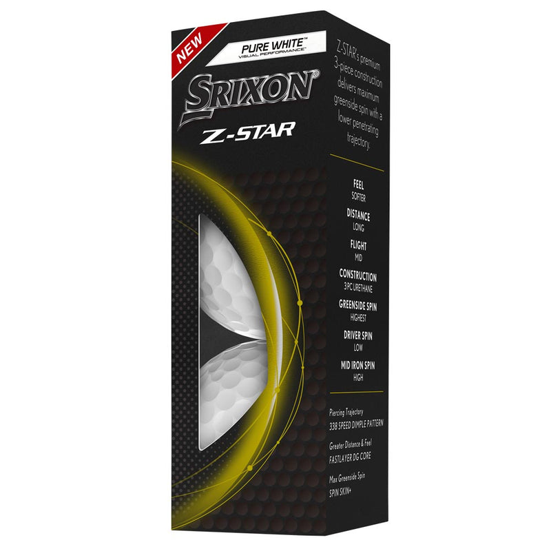 Srixon Z-Star Golf Balls V8 - Dozen