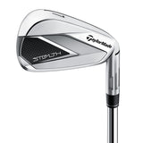 TaylorMade Mens Stealth Irons RH 4-PW Steel Stiff