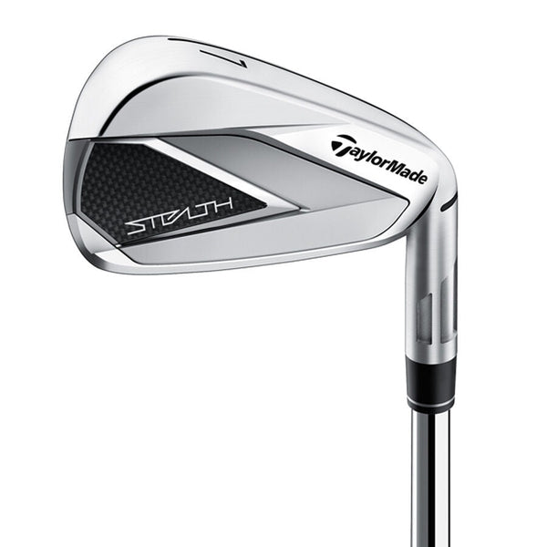 TaylorMade Mens Stealth Irons RH 4-PW Steel Stiff