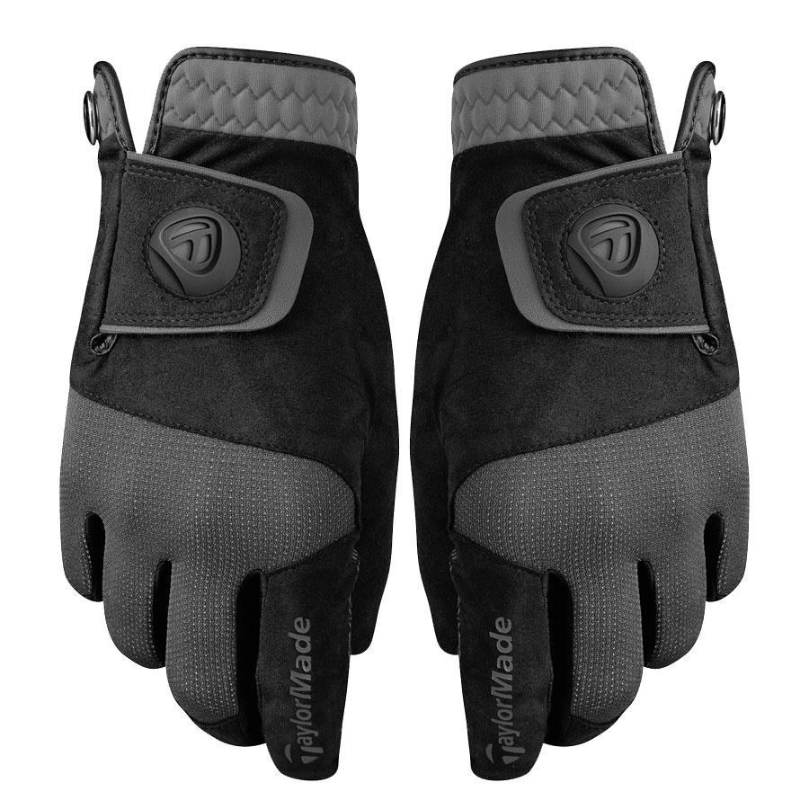TaylorMade Mens TM18 Rain Control Gloves (Pair)