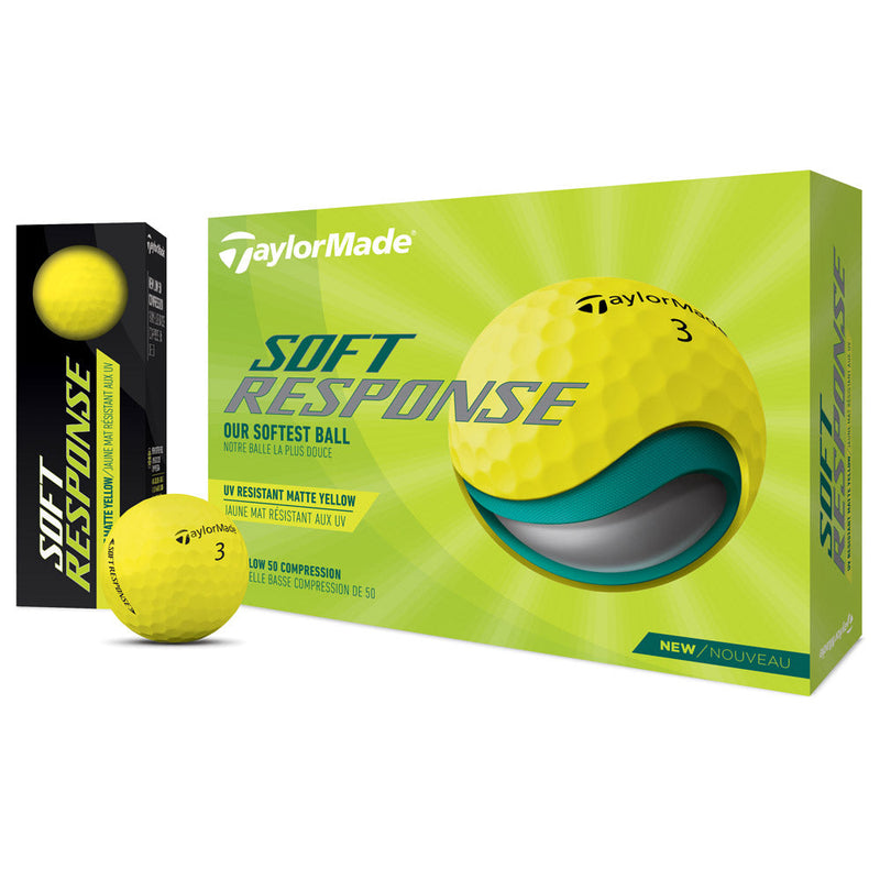 TaylorMade Soft Response Golf Balls '22 - Dozen