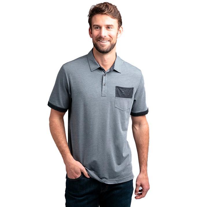 Travis Mathew Mens Smoke Rings Polo