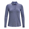 Under Armour Ladies Zinger Micro Striped LS Polo