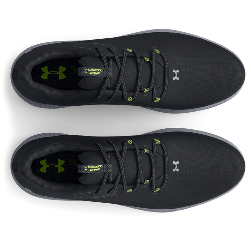 Under Armour Mens  Charged Draw 2 Spikeless Golf Shoes