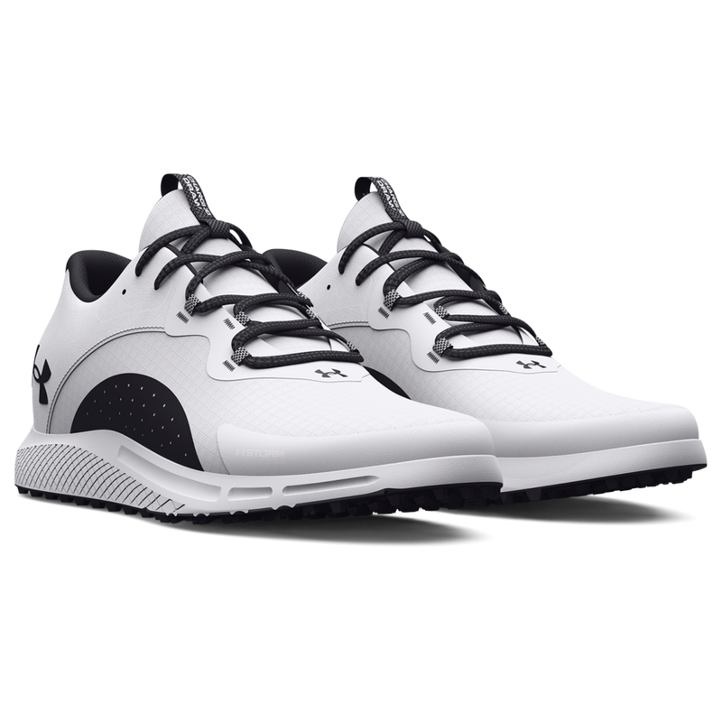 Under Armour Mens  Charged Draw 2 Spikeless Golf Shoes