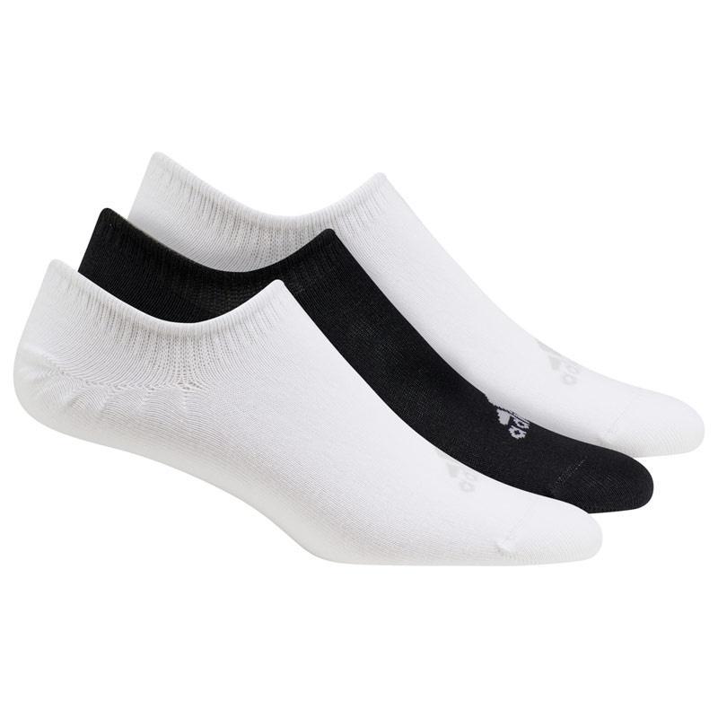 adidas Ladies No-Show Liner Socks - 3 pair