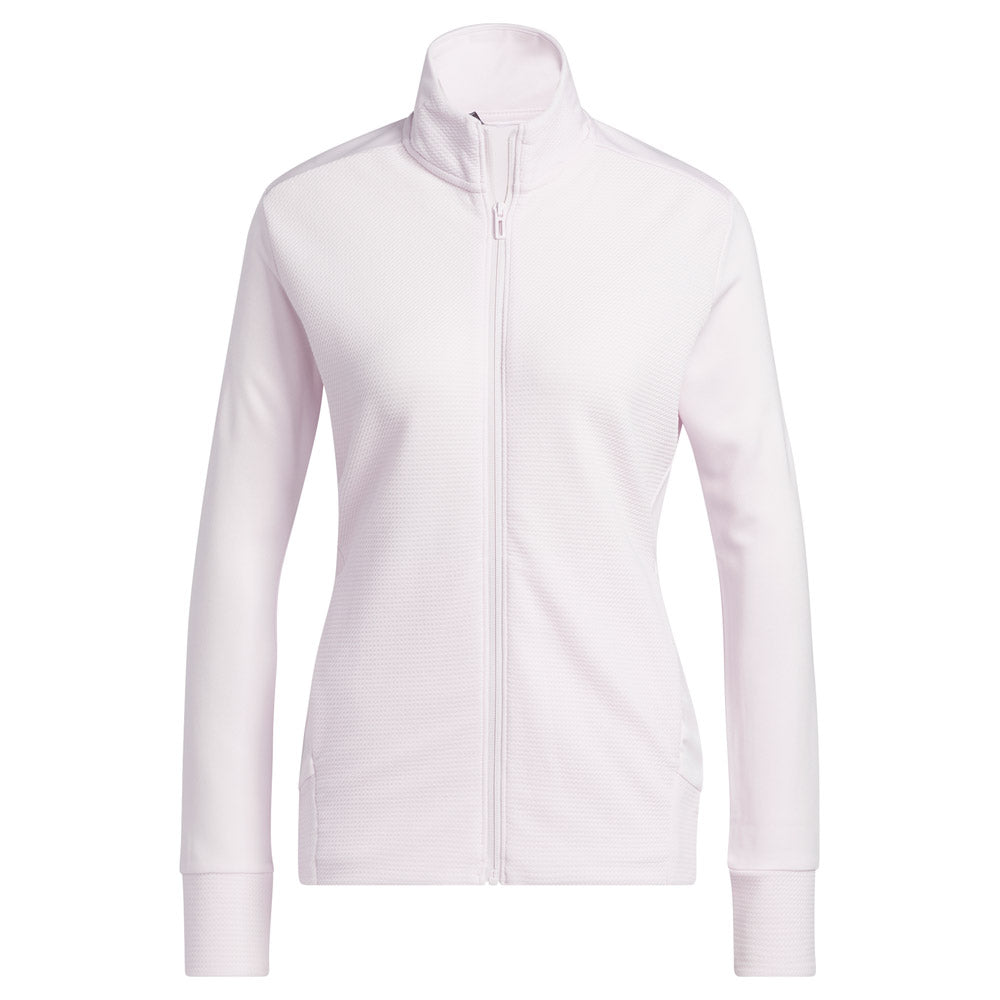 adidas women's textured full zip jacket