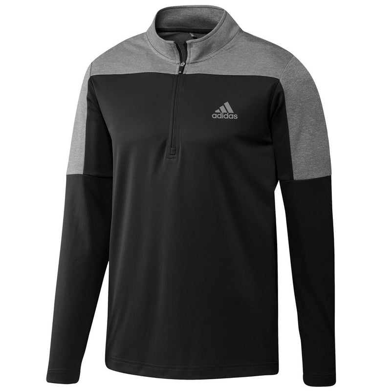 adidas Mens 1/4 Zip UPF Lightweight Sweatshirt