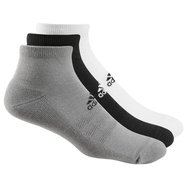 adidas Mens 3-Pack Ankle Sock