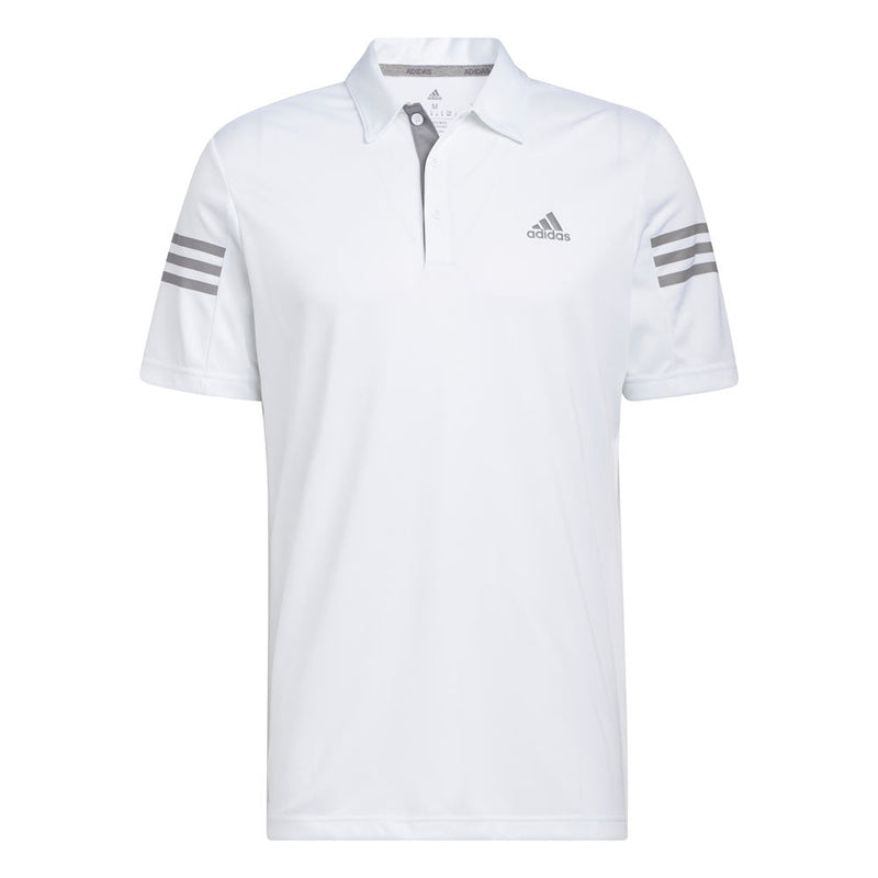 adidas Mens  3-Stripes Primegreen Polo