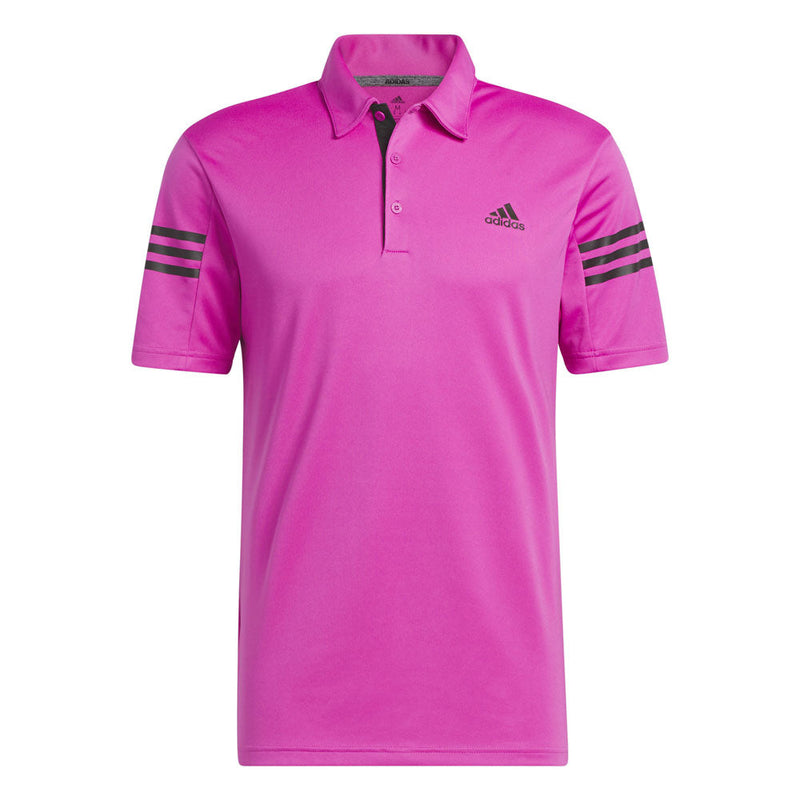 adidas Mens  3-Stripes Primegreen Polo