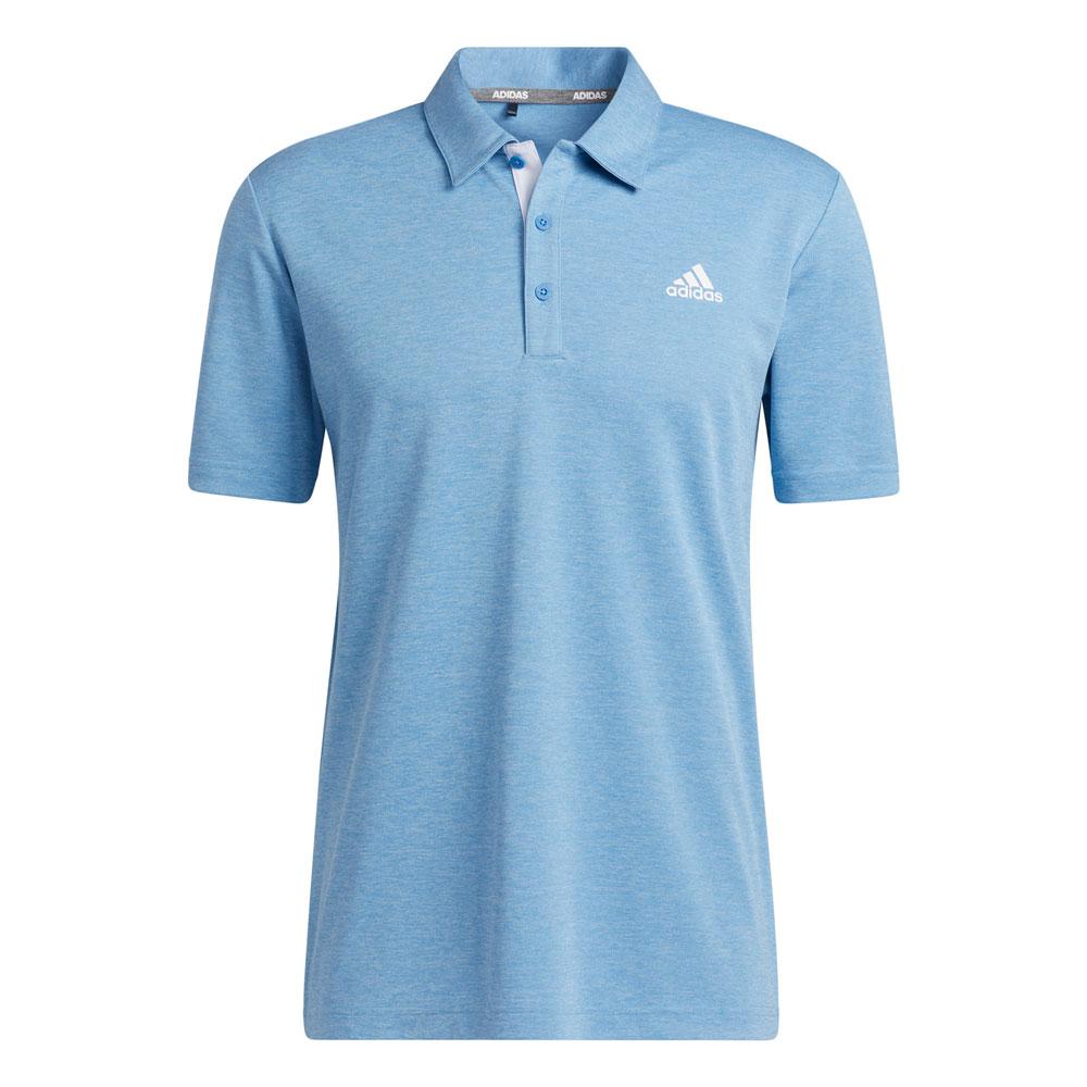 adidas Mens Advantage Novelty Heather Polo Golf Warehouse NZ